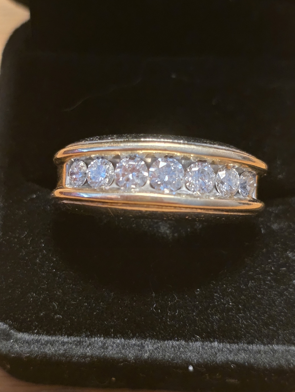 1.75 Carat Diamond Ring Set In 10kt Gold